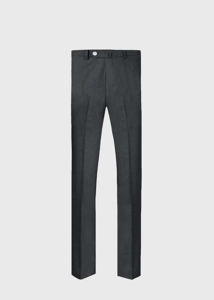 Wool Flannel Trousers - Forest
