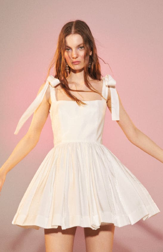 Sibby Dress - White