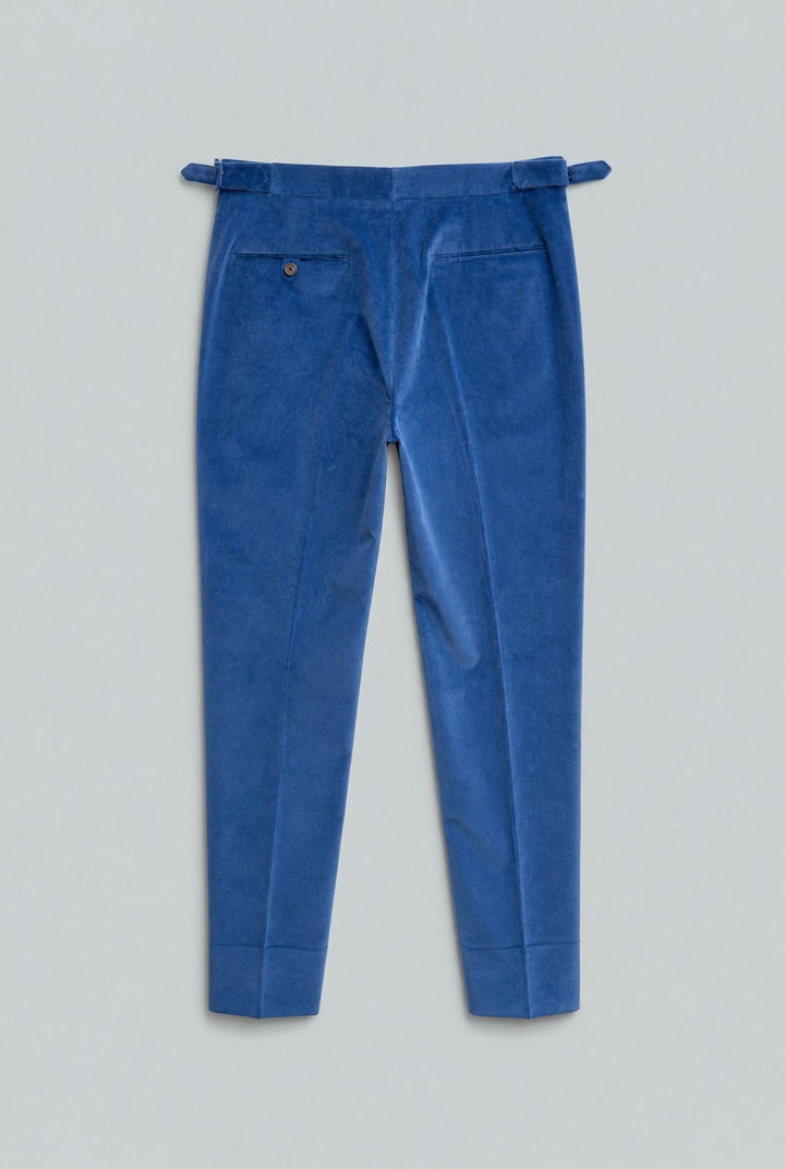 Blue Cord Cooper& Harley Suit - Blue