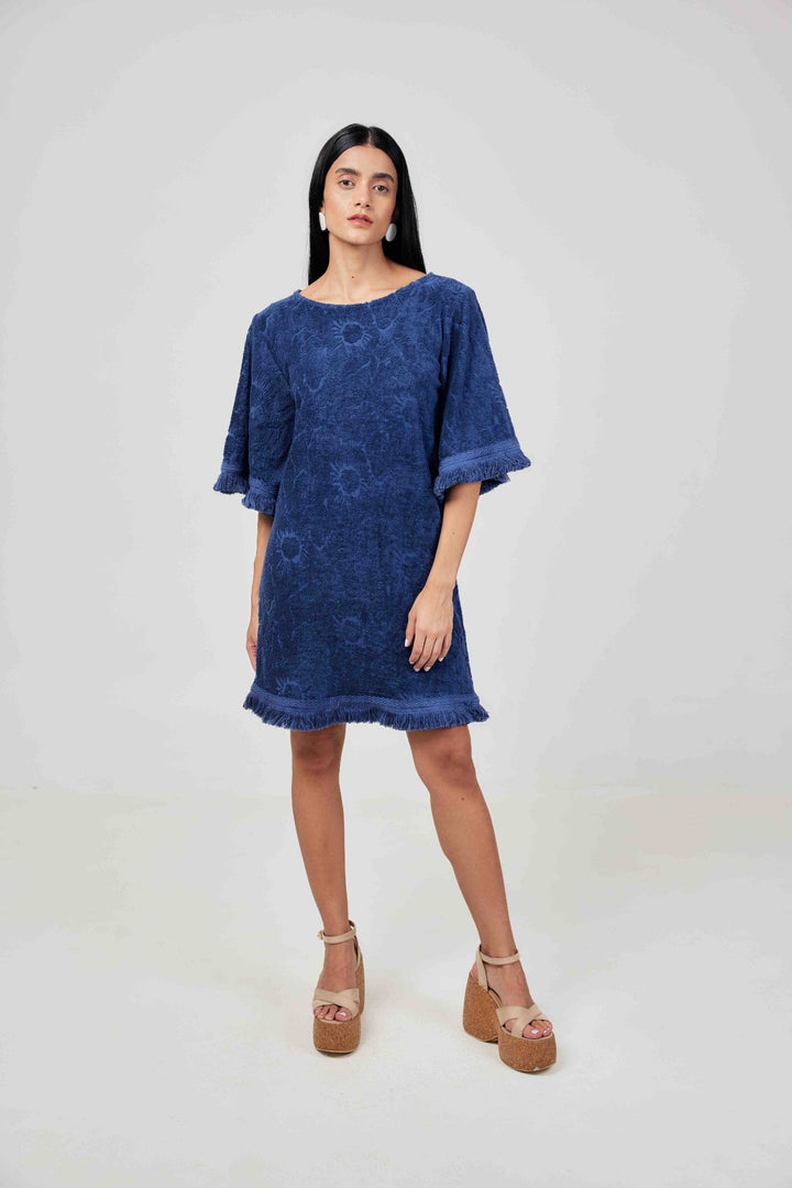 Sari Mini dress - navy