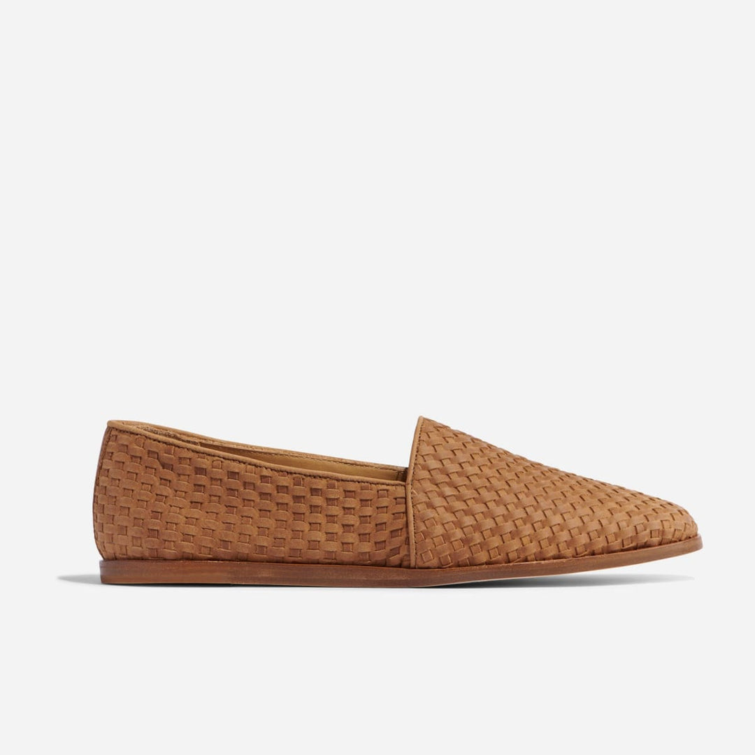 Alejandro Woven Slip On - Tobacco