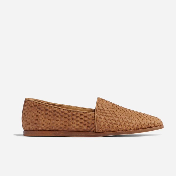Alejandro Woven Slip On - Tobacco