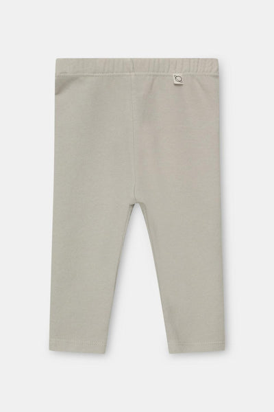 Organic baby leggings - Light grey