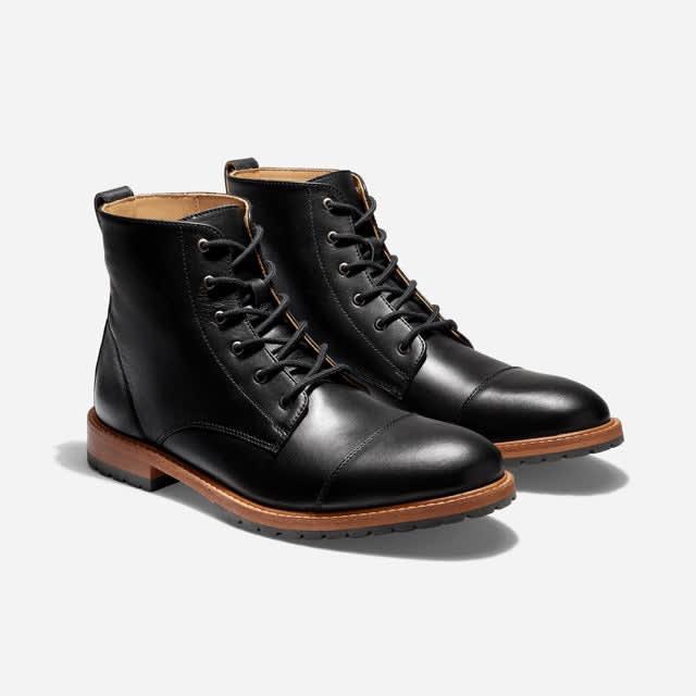 Martin All-Weather Cap Toe - Black