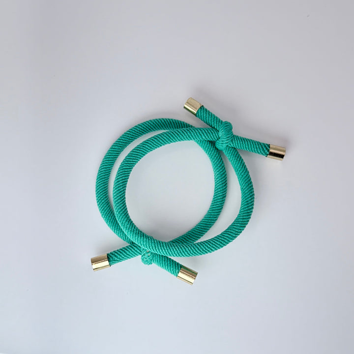 Gold-touch Rope Hair Ties