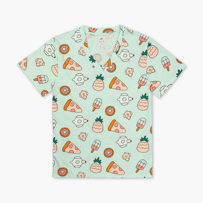 Adult V-Neck Tee - Pool Party