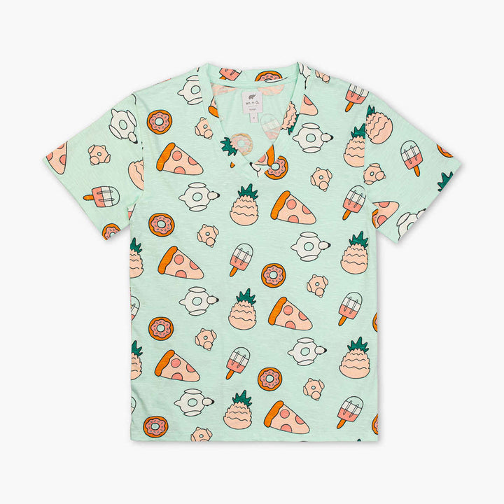 Adult V-Neck Tee - Pool Party