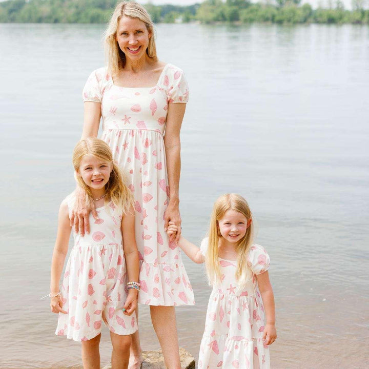 Adult Organic Life of the Party Dress - Seashell Hunt