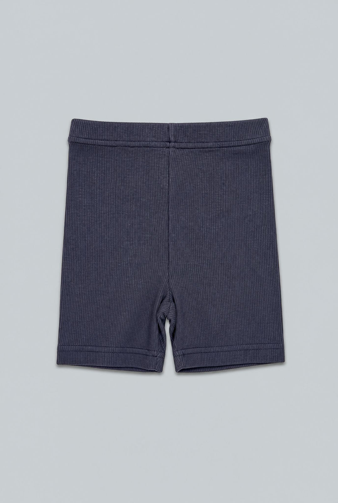 Ribbed Shorts - Black