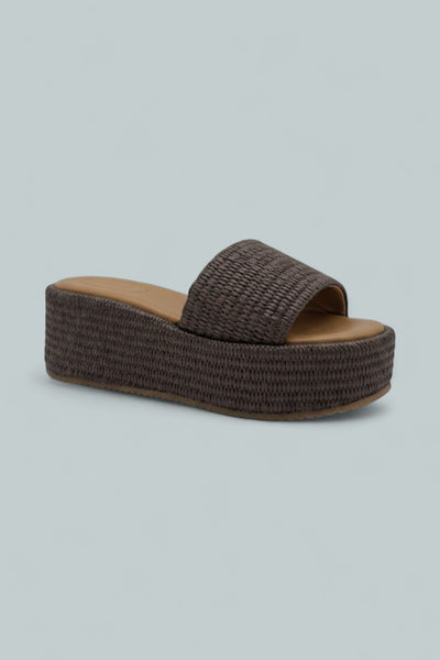 Women's Daylin Platform Sandals - Medium Brown