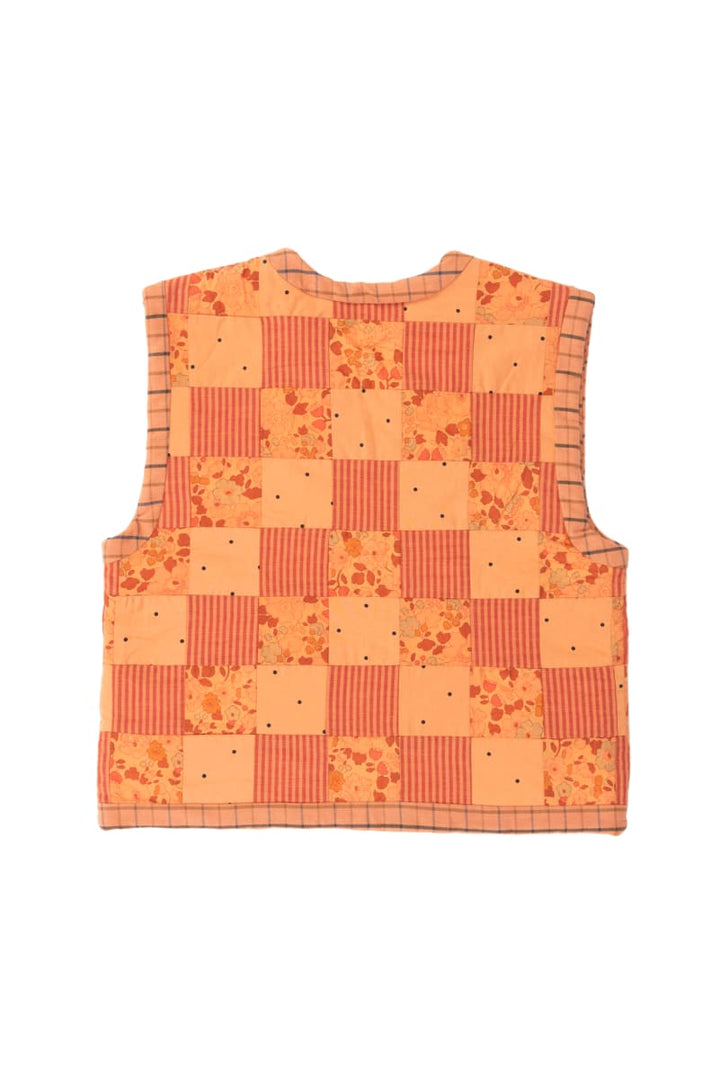 Children's Patchwork Apricot Vest