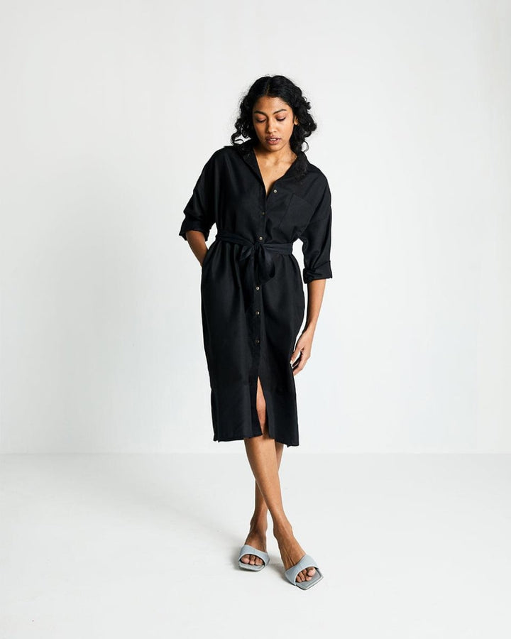 Sunday Smoke Dress - Black