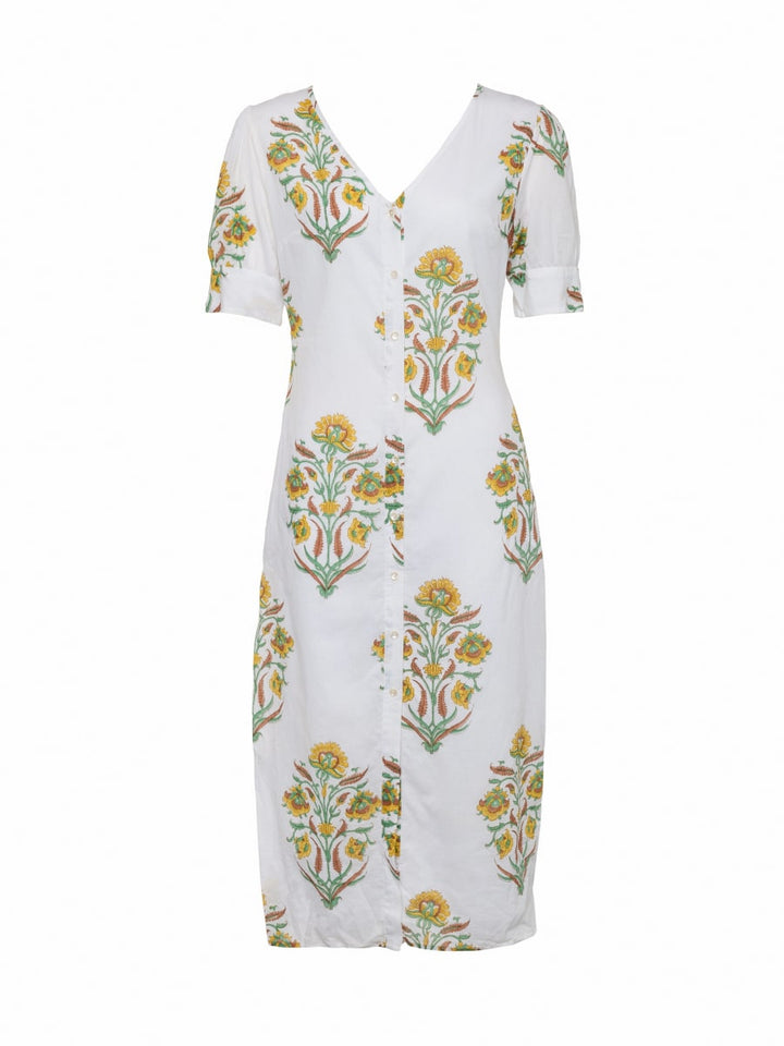 Michal Dress - White Jasper