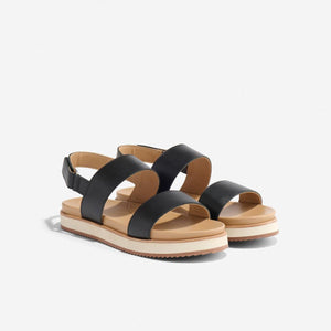 Go-To Flatform Sandal 2.0 - Black