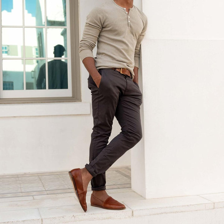 Alejandro Slip On - Brandy