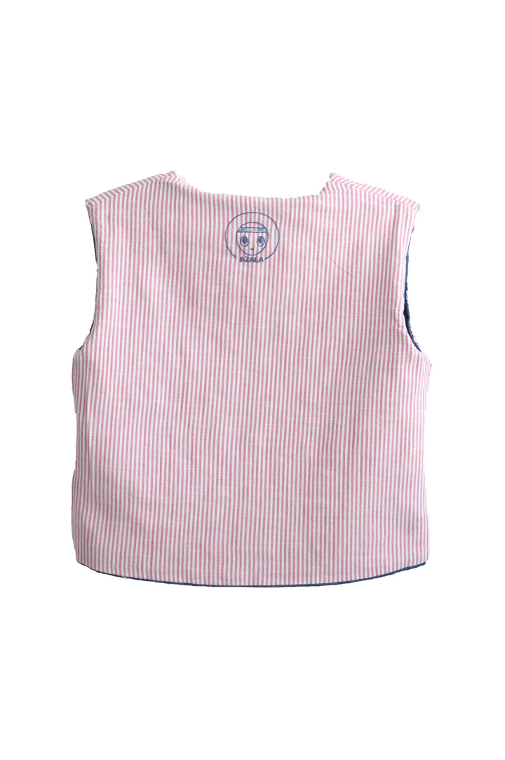 Reversible Kids Vest - Pomme Atlantique