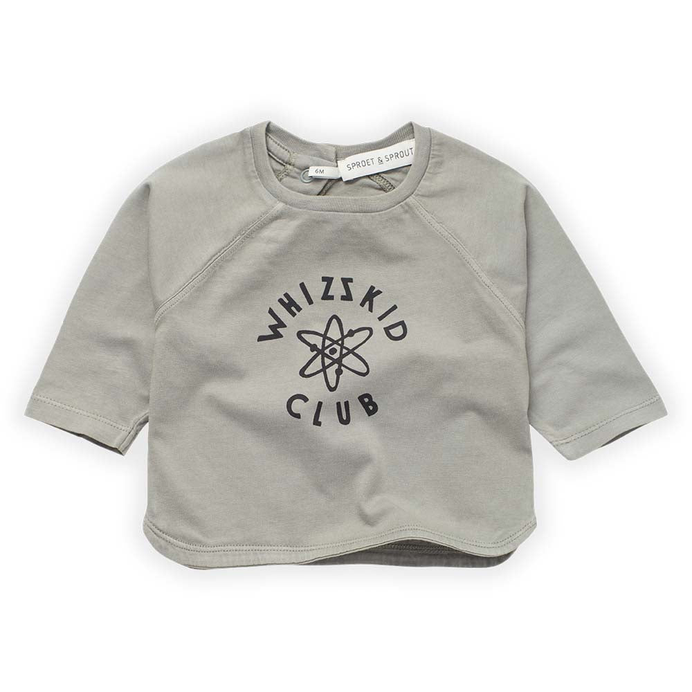 Whizzkid Club Raglan T-Shirt - Storm Grey