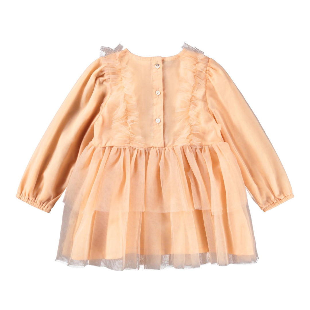 Claudette Dress Long Sleeve - Rose Cloud