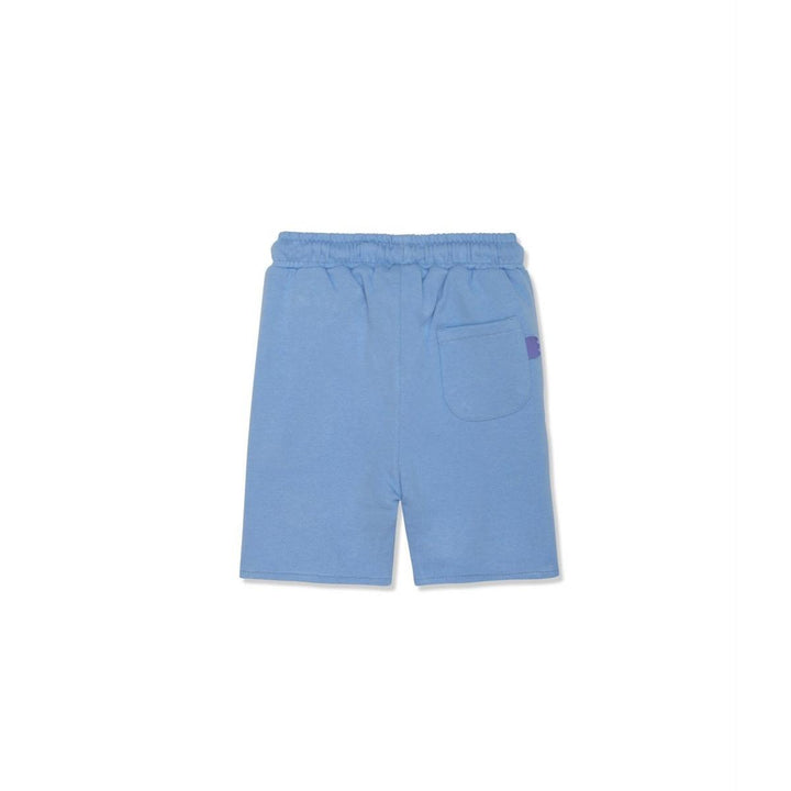 Recycled Cotton Della Kid Shorts - Della Blue