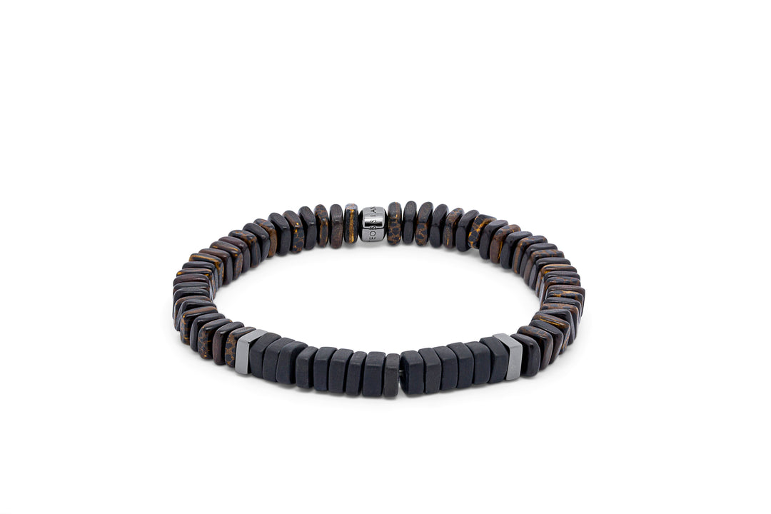 Legno Bracelet In Onyx - Black
