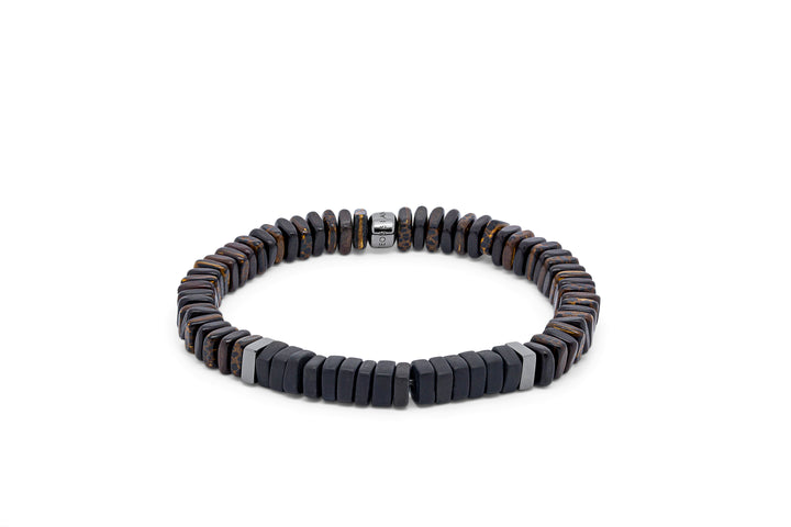 Legno Bracelet In Onyx - Black