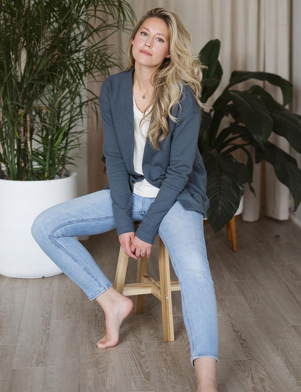 The Women's Relaxed Cardi - Dusk