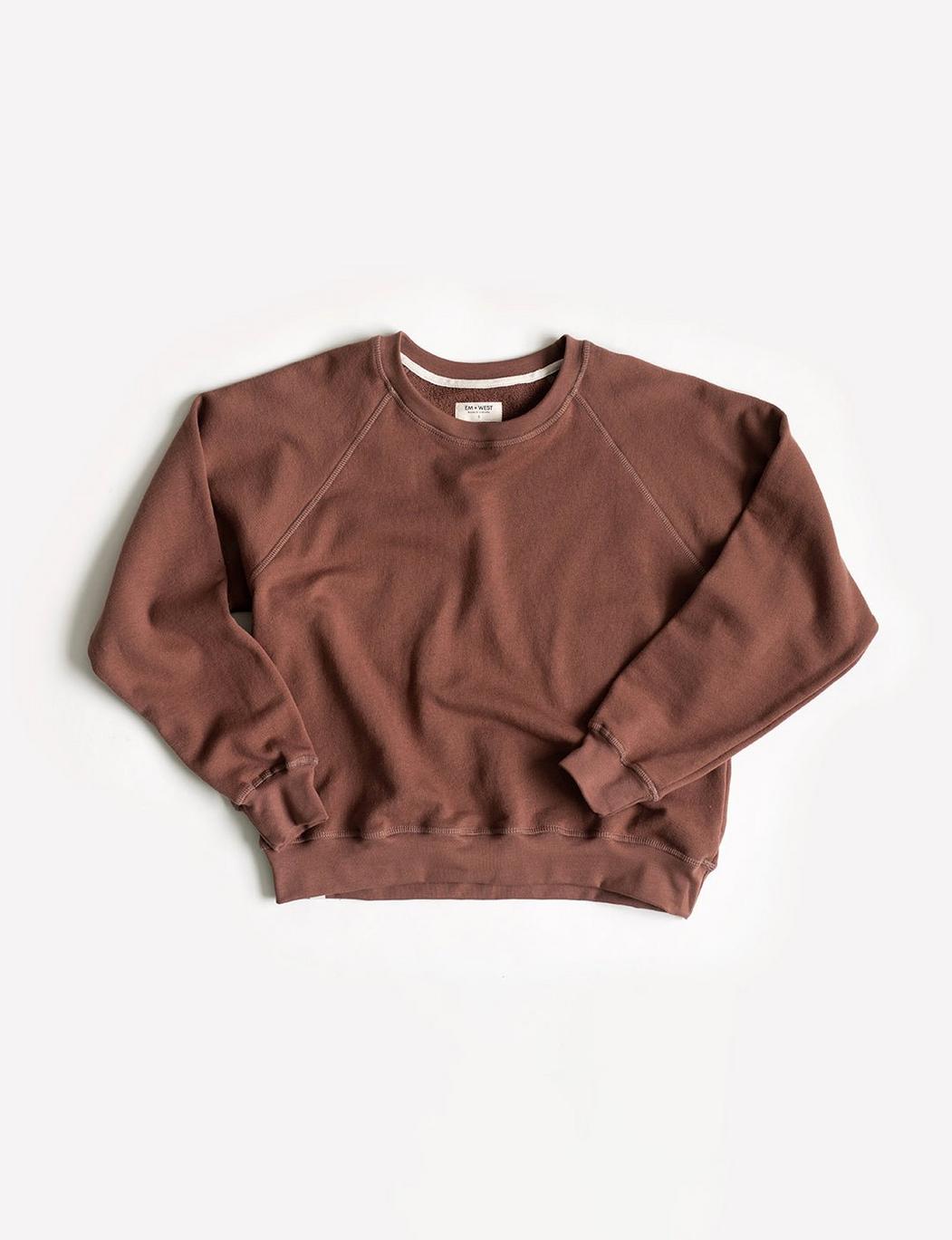 The Women's Crew Sweatshirt - Brick