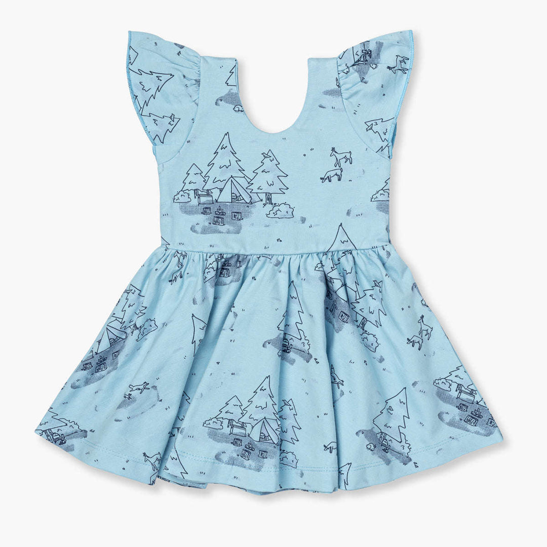 Short Sleeve Let's Dance Dress - Let's Go Camping