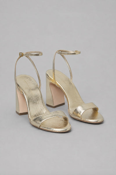 Malia Heeled Sandals - Champagne