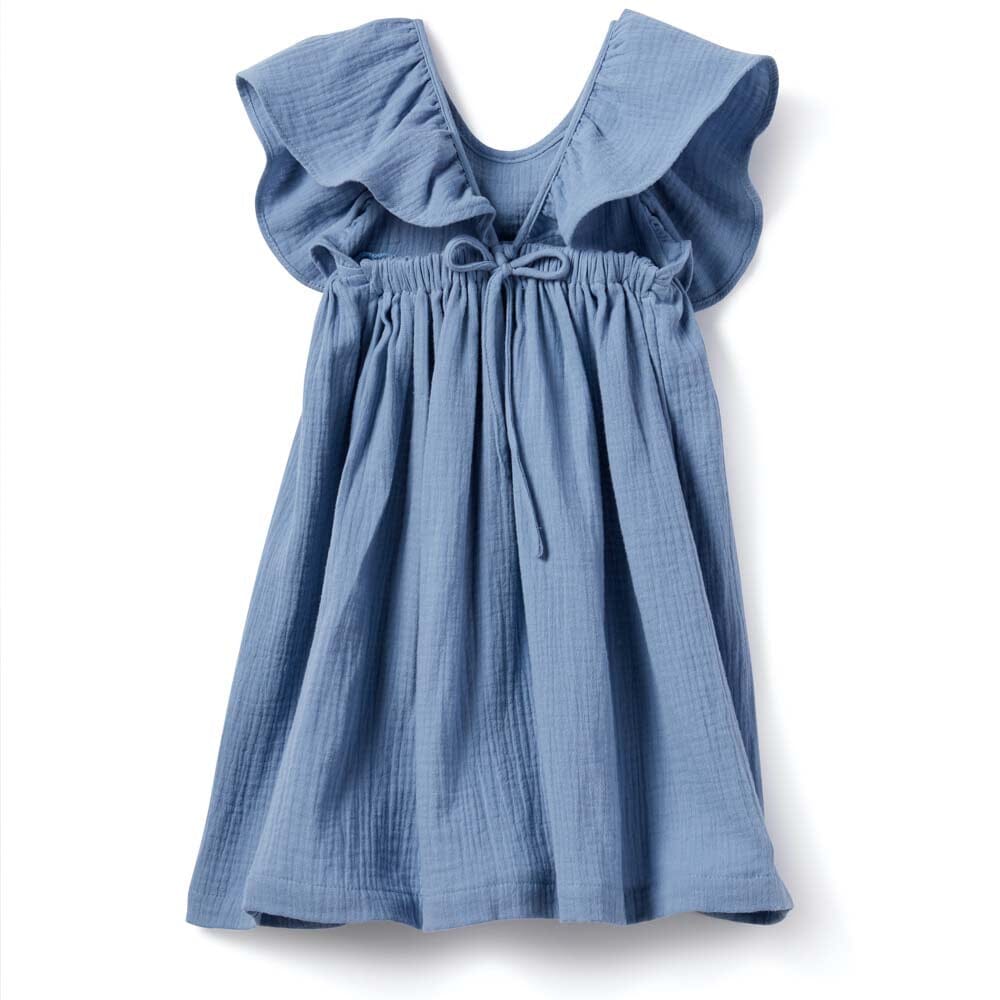 Penelope Dress - Dust Blue Dresses + Skirts Napaani 