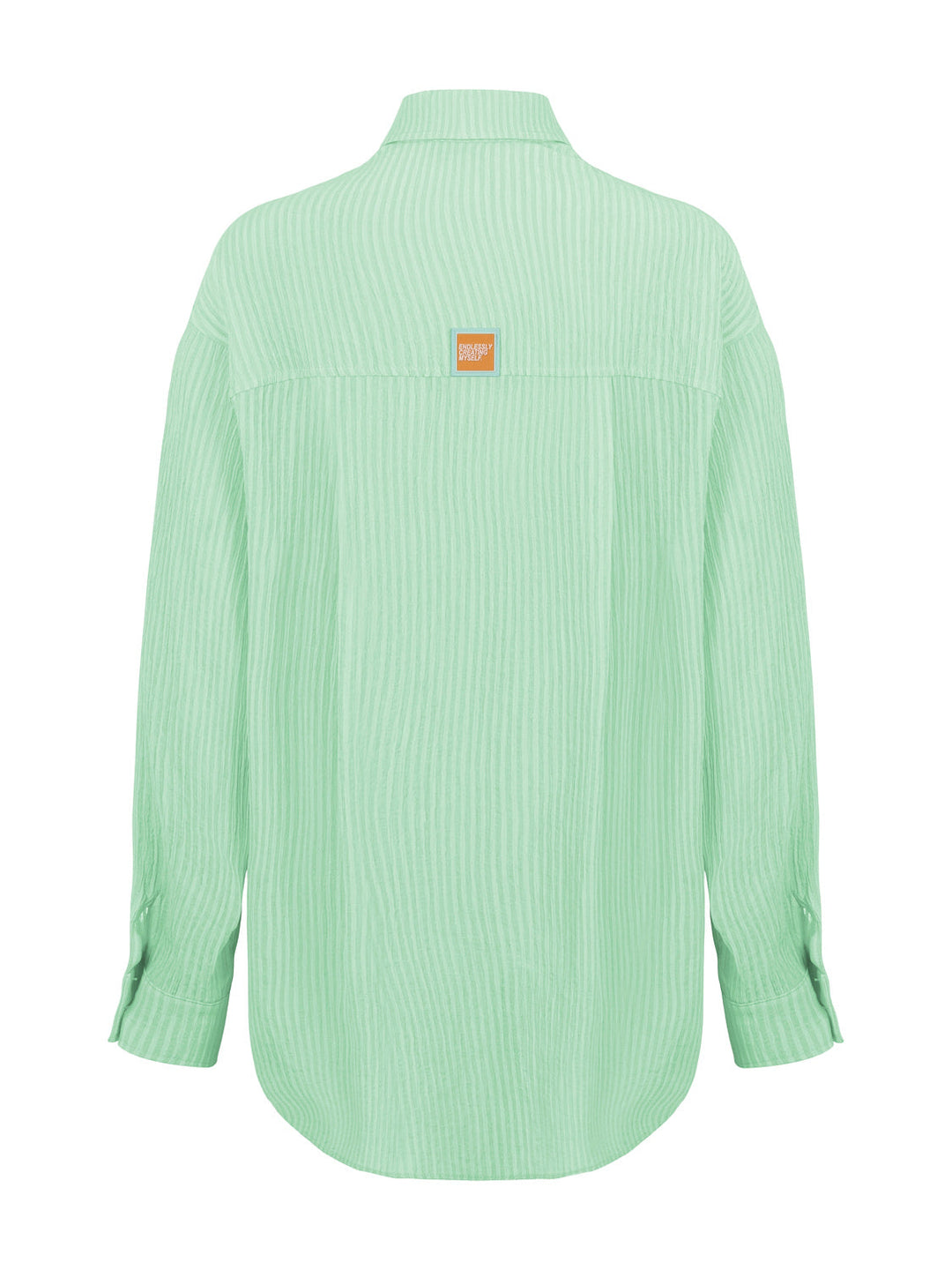 Oversized Twin Set Shirt - Mint Green