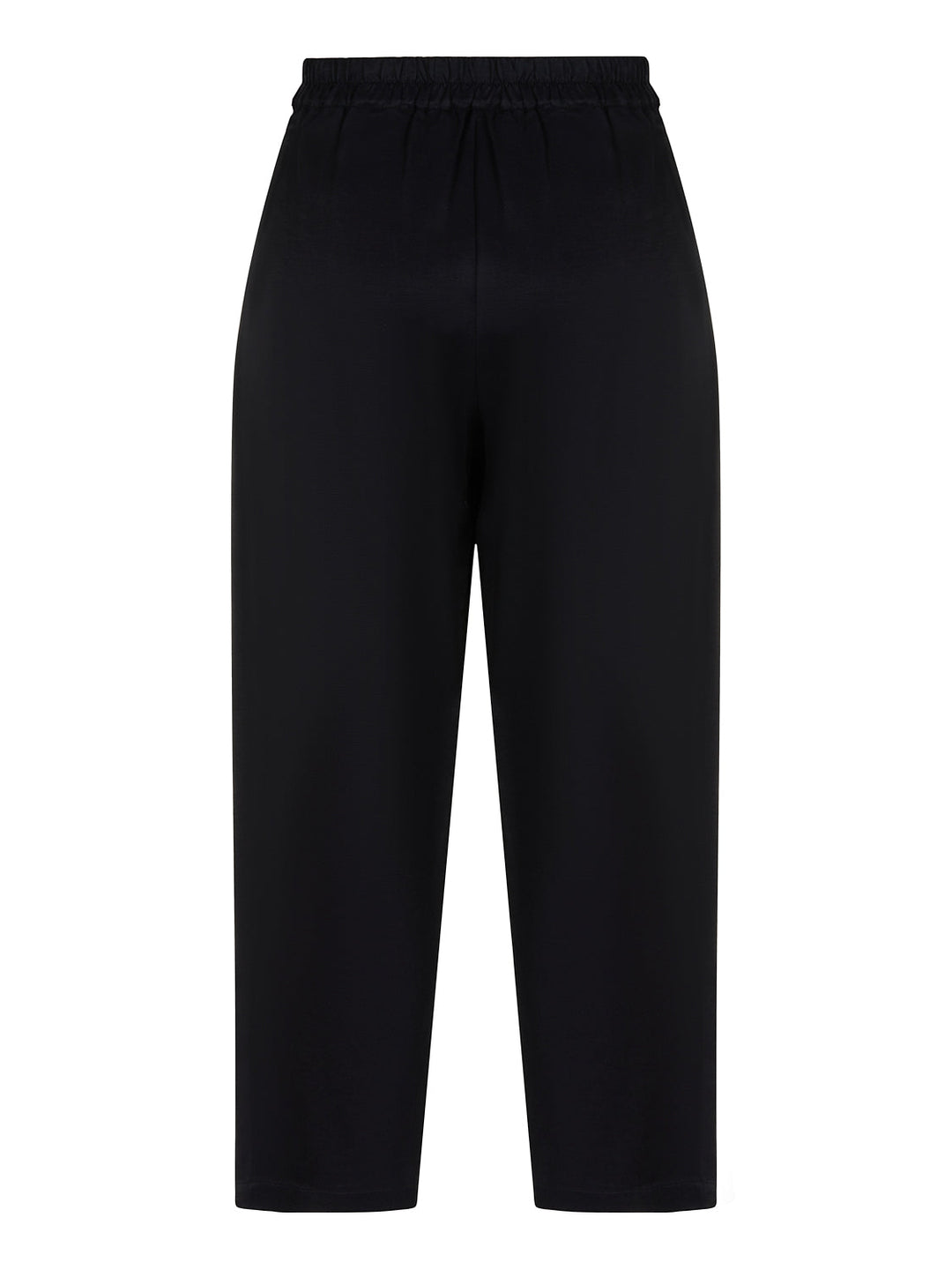 High-Waisted Carrot Pants - Dark Navy
