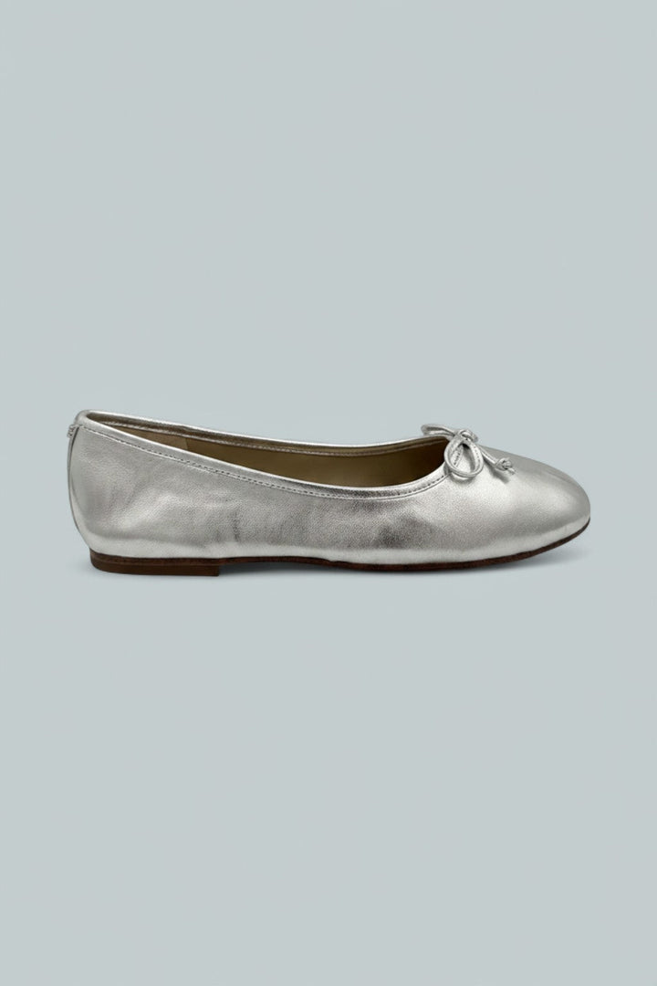 Alie Ballet Flat - Silver Leather