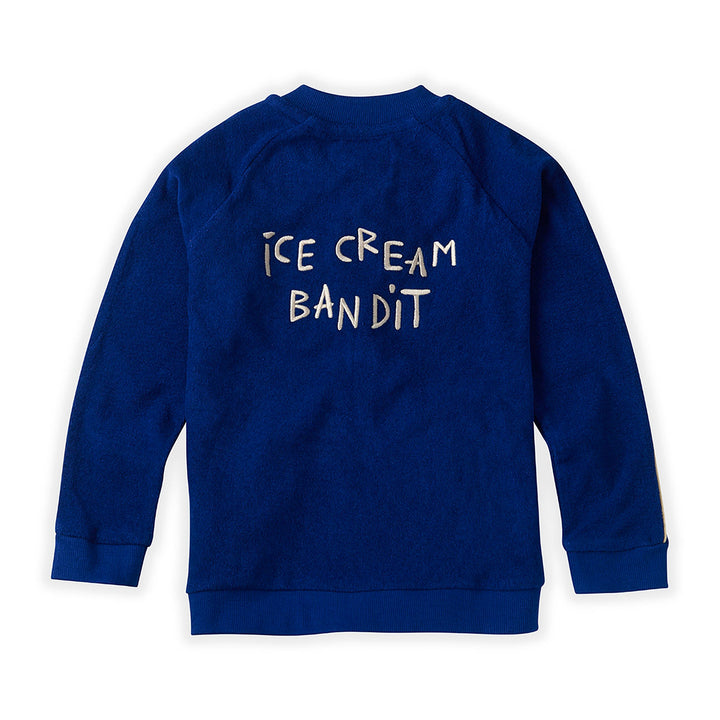 Track Jacket Ice Cream Bandit - Cobalt Blue Jackets Sproet & Sprout 