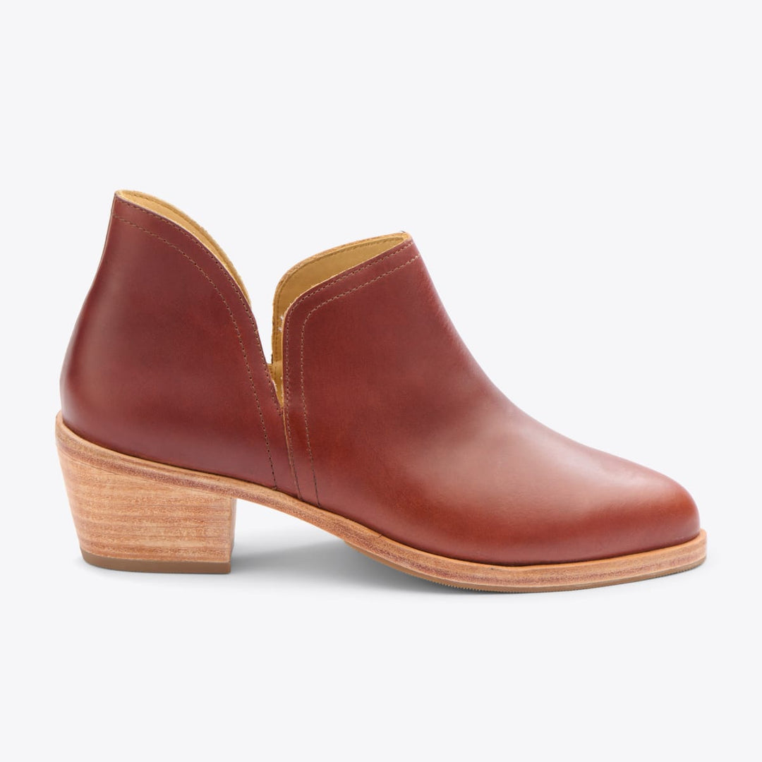 Classic Ankle Bootie - Brandy