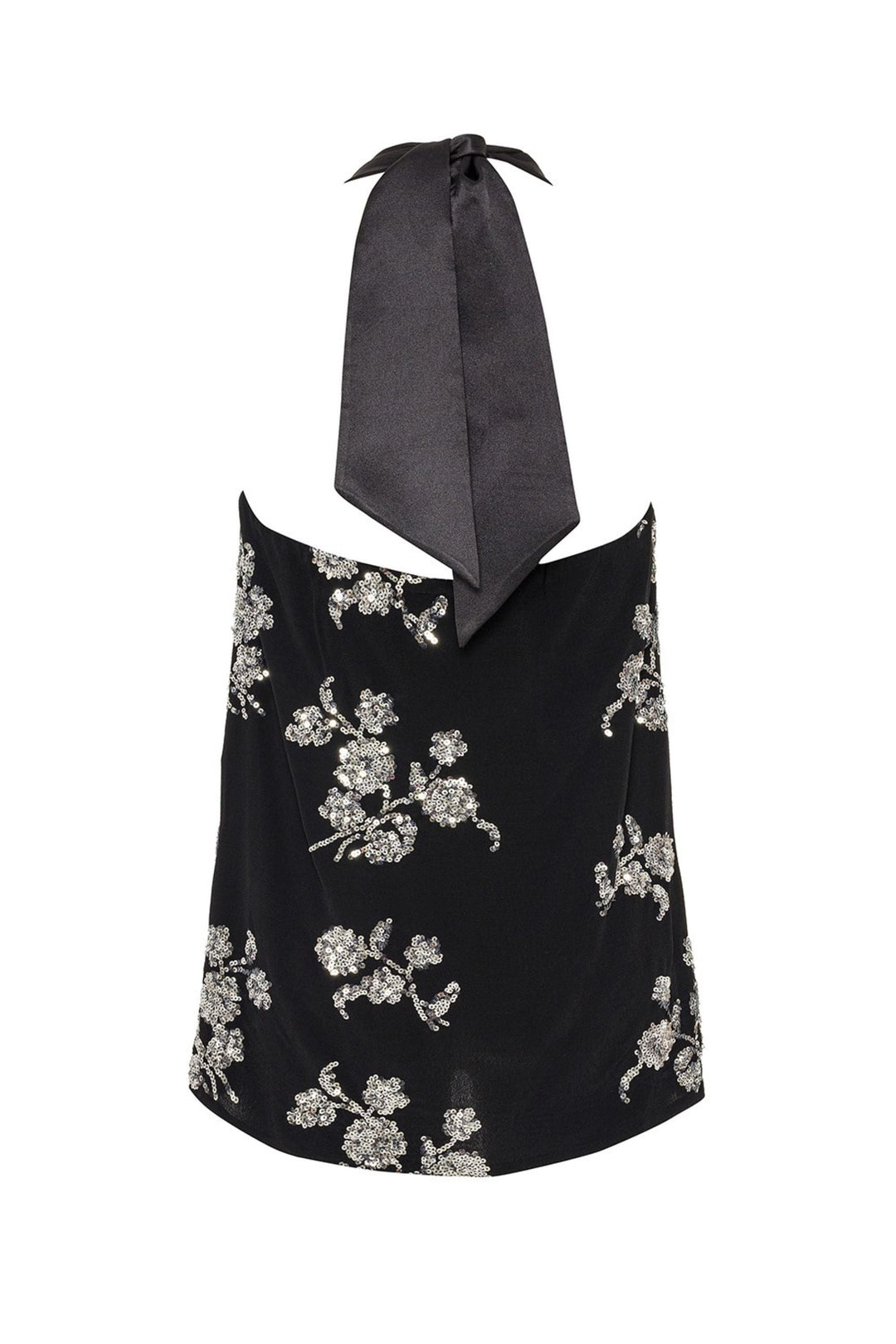 Embroidered Top - Black