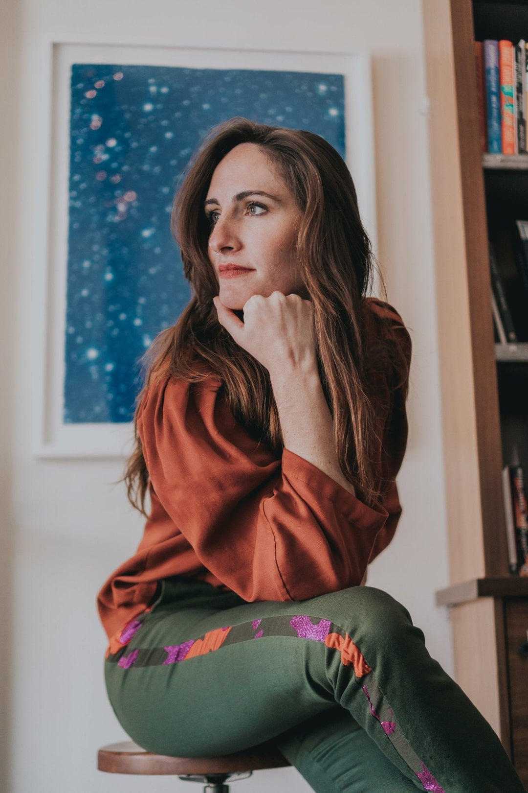 The Harper Pant - Olive