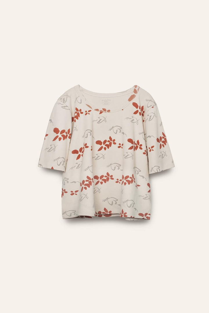 Women's Organic Pima Cotton Lounge Tee - Peace