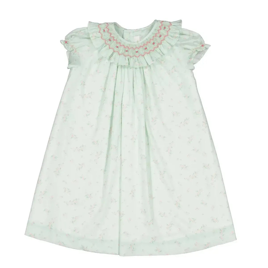 Bishop Dress - Jasmine Mint Floral