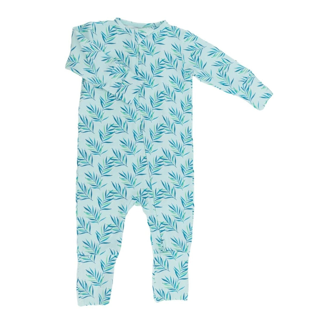 Convertible Romper - Palms Blue