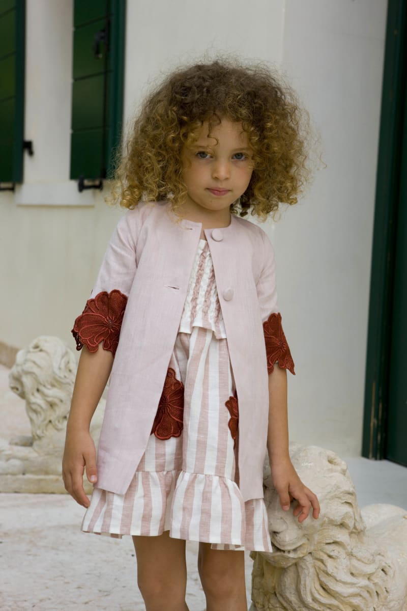 Caterina - Pink & Rust Flower