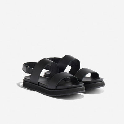 Go-To Flatform Sandal 1.0 - Black/Black - FINAL SALE