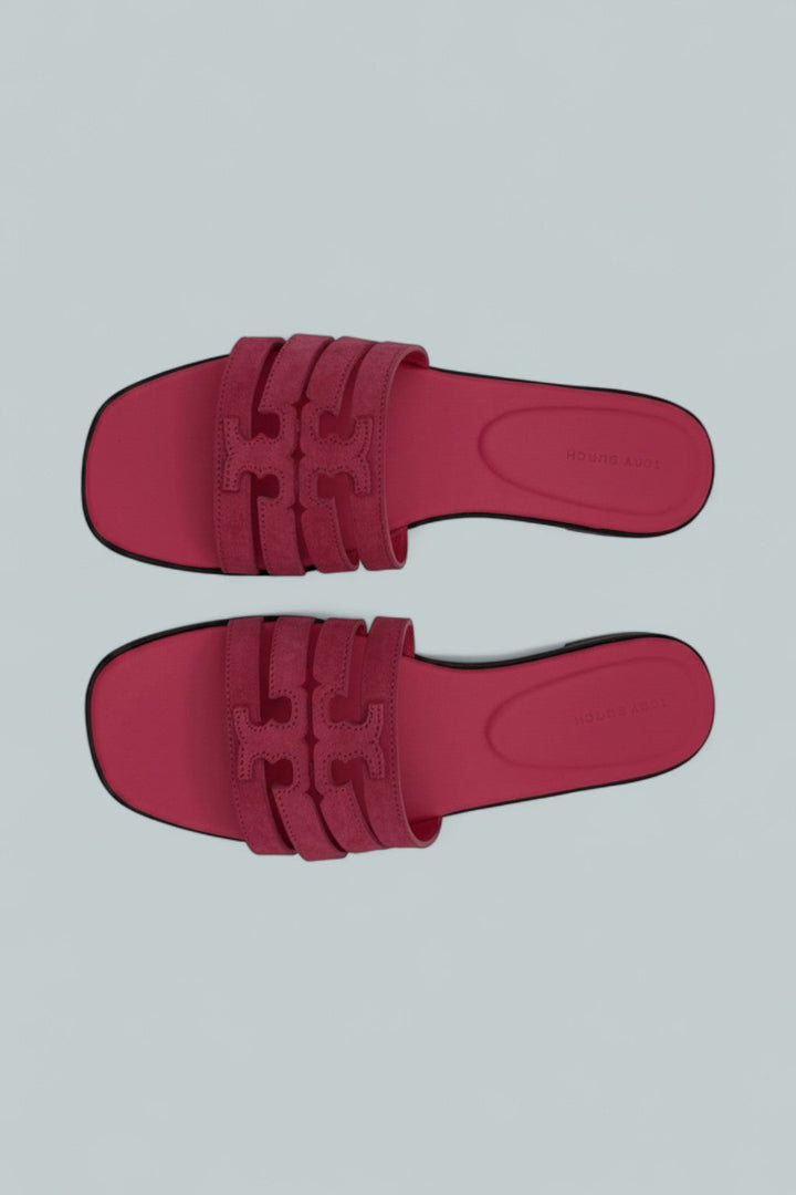 Ines Cage Slides - Fuchsia Pink