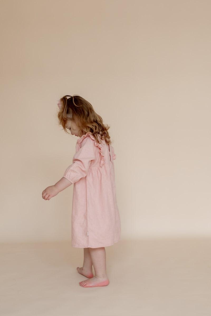 Kimber Long Sleeve Dress - Whipped Pink