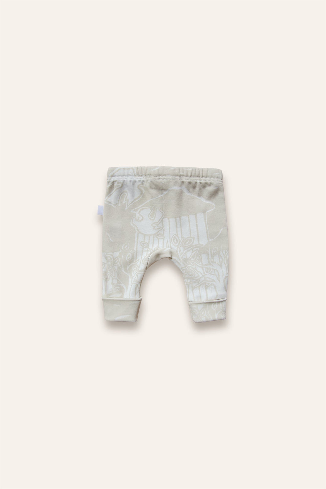 Organic Pima Cotton Baby Pants - Trees
