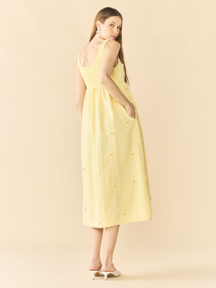 Emily Dress - Soft Butter Yellow