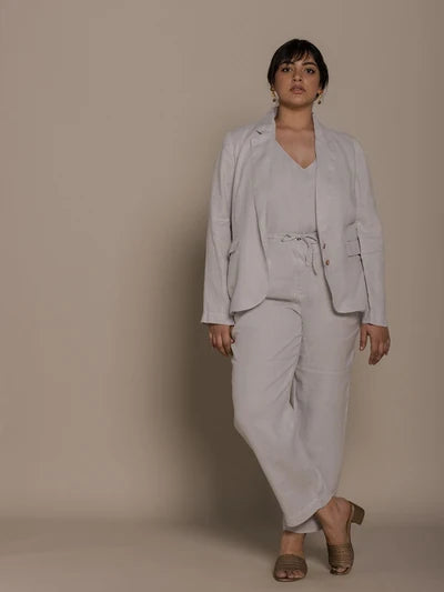 The Shes Everything Blazer - Cloud Grey