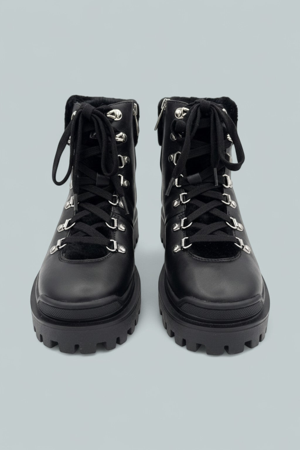 Coralie Ankle Boots - Black Nappa