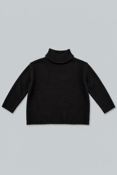 Turtleneck Sweater - Black