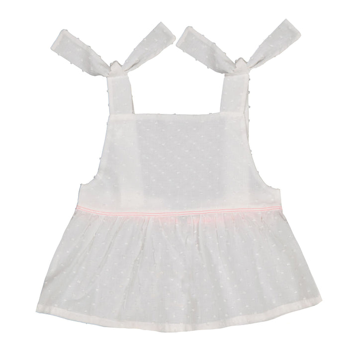 Baby Catherine Top - Neige Plumetis